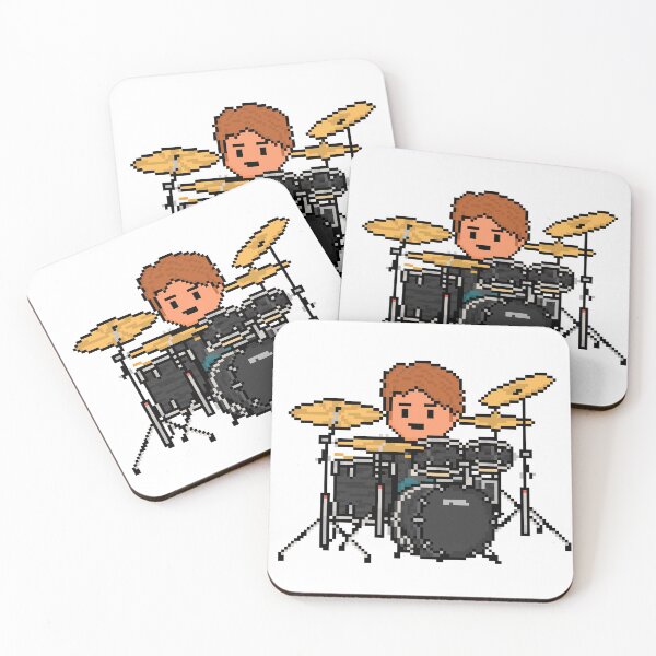 Item preview, Rock Battle Amazing Double Duty Pixel Drummer designed and sold by gkillerb.