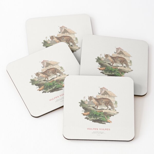 Item preview, The red fox designed and sold by Vintagrafica.