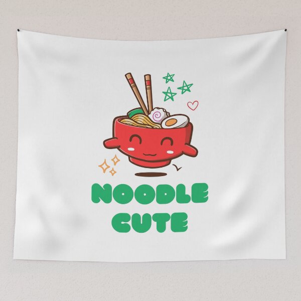 Item preview, Noodle Cute - Kawaii Noodle Bowl designed and sold by POPDOTSHOP.