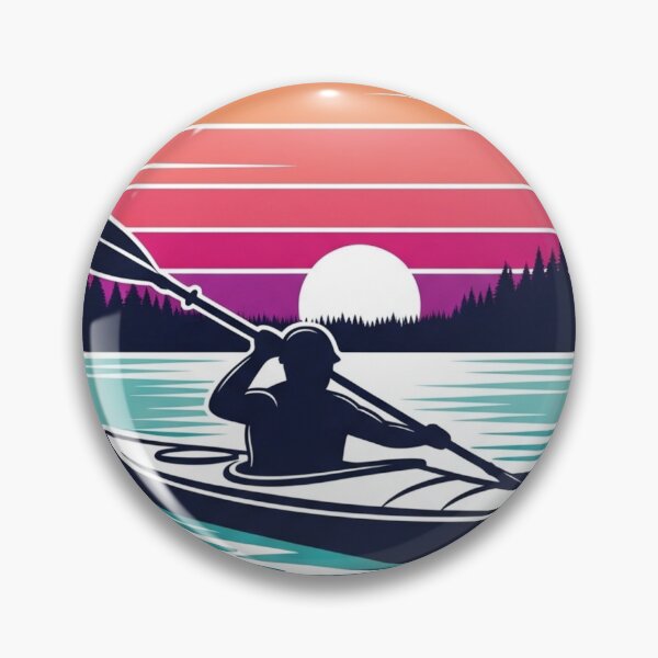 Item preview, Sunset Kayaking Silhouette designed and sold by Cloud-Riders.
