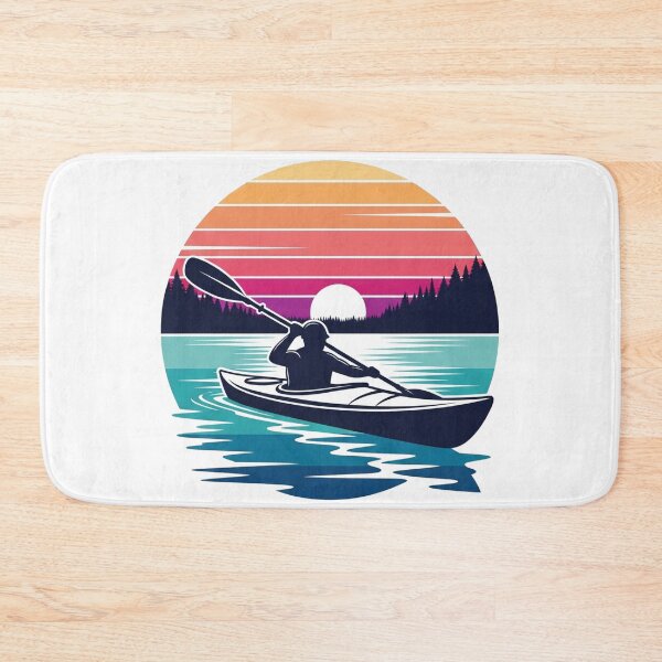 Item preview, Sunset Kayaking Silhouette designed and sold by Cloud-Riders.