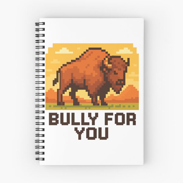 Item preview, Bully for You – Proud Pixel Bison on the Plains designed and sold by NaturePixel.