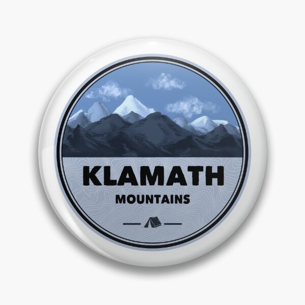 Item preview, Klamath Mountains California Oregon Camping designed and sold by Esskay Designs.