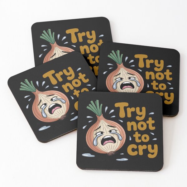 Item preview, Try Not To Cry Funny Onion designed and sold by MonkiFlipp.
