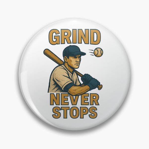 Item preview, Grind Never Stops Design designed and sold by Dugout-Design.