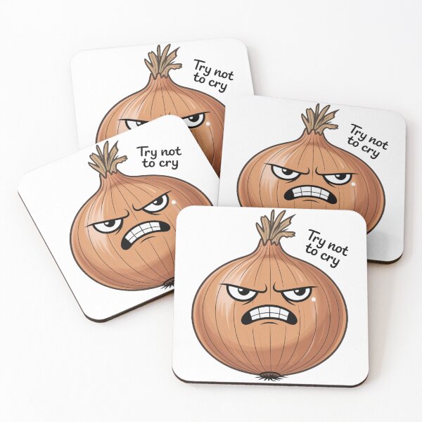 Item preview, Try Not To Cry Funny Onion designed and sold by MonkiFlipp.