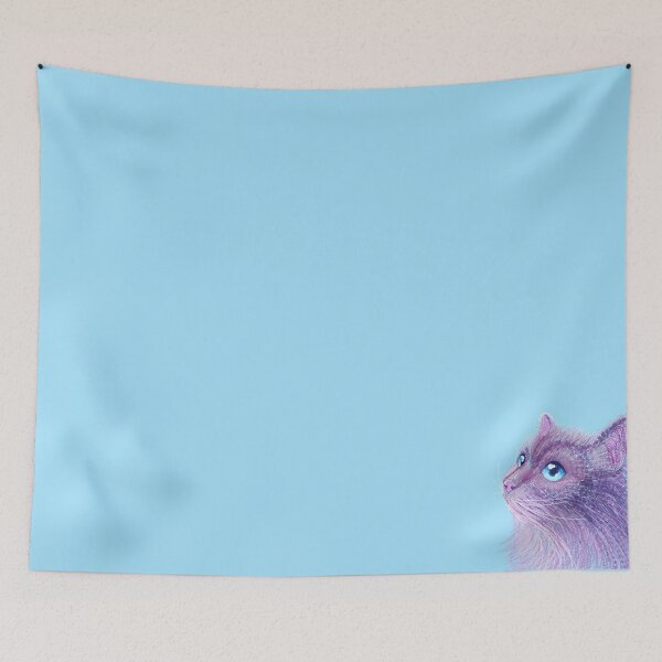 Item preview, Purple cat designed and sold by ZederZederZeder.
