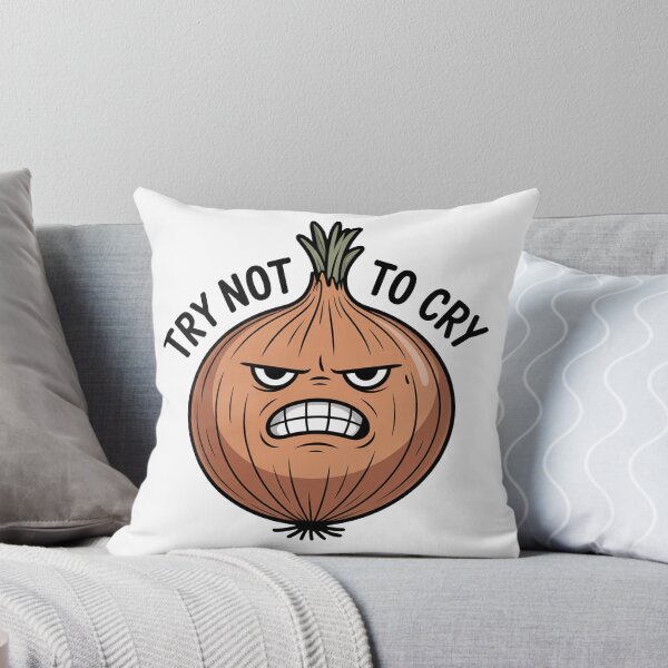 Item preview, Try Not To Cry Funny Onion designed and sold by MonkiFlipp.