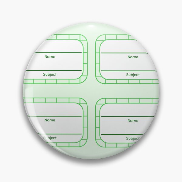 Item preview, Green Printable Notebook Nametag designed and sold by klopilmi.