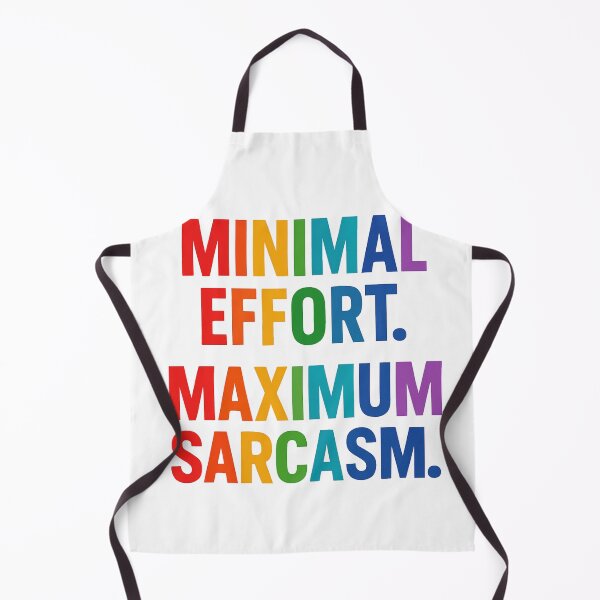 Item preview, Minimal Effort, Maximum Sarcasm – Funny Low-Energy, High-Attitude Quote Design designed and sold by TheCreativeVLT.