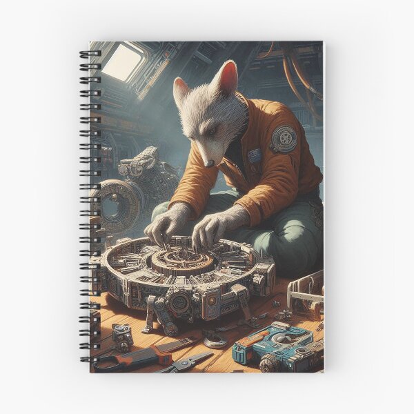 Item preview, The Galactic Tinkerer designed and sold by nikkolaus.