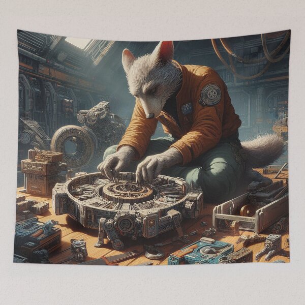 Item preview, The Galactic Tinkerer designed and sold by nikkolaus.
