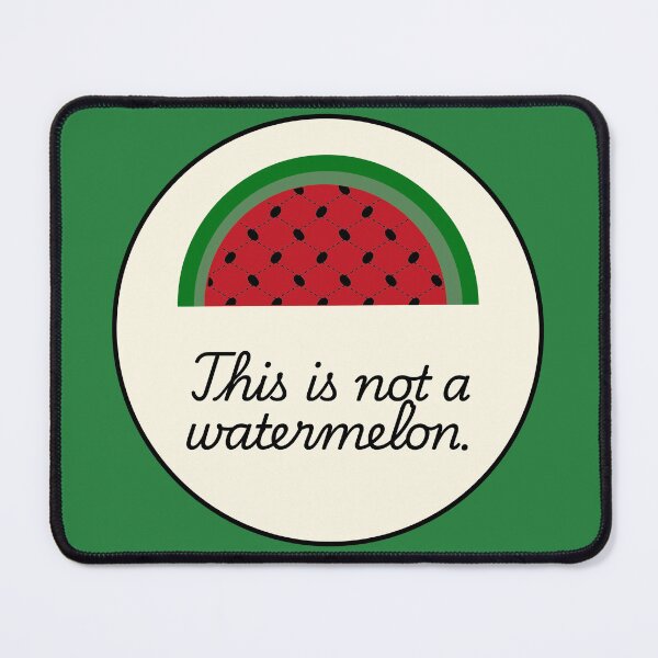 Item preview, This is not a watermelon | Palestine Symbol  designed and sold by leftyshirts.