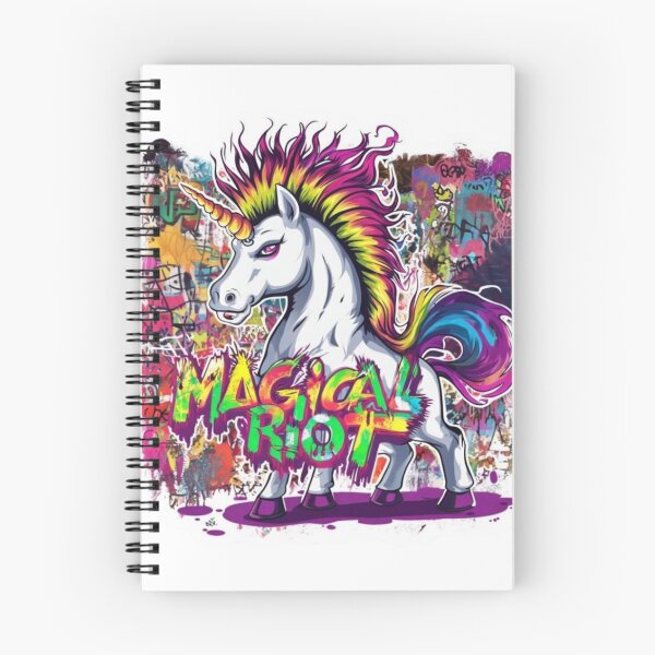 Item preview, MAGICAL RIOT: Punkicorn Uprising designed and sold by Imaginarium of Chaos falcon88 .