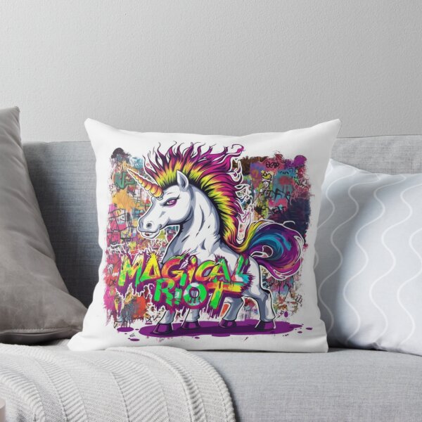Item preview, MAGICAL RIOT: Punkicorn Uprising designed and sold by Imaginarium of Chaos falcon88 .