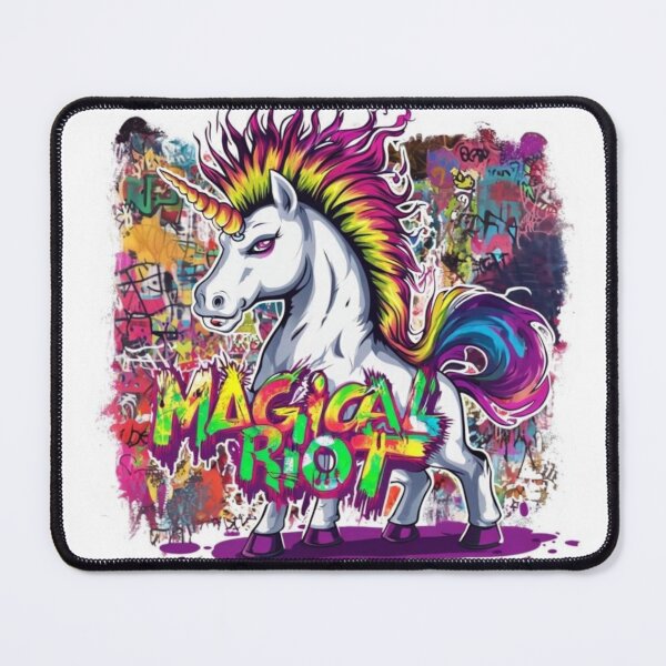 Item preview, MAGICAL RIOT: Punkicorn Uprising designed and sold by Imaginarium of Chaos falcon88 .