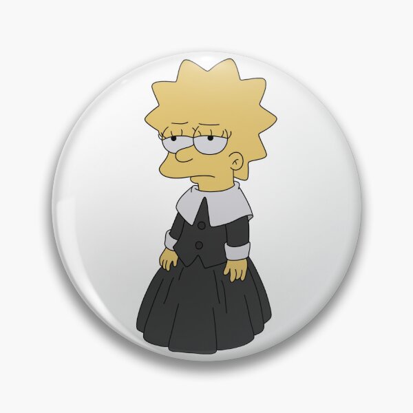 Artikelvorschau, Lisa Simpson, die Nonne entworfen und verkauft von WillowTreeArt.