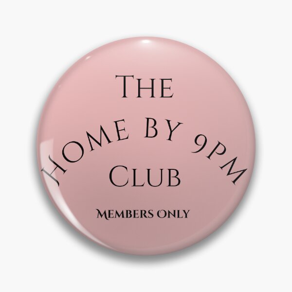 Item preview, Home By 9pm Club designed and sold by Prose & Print.
