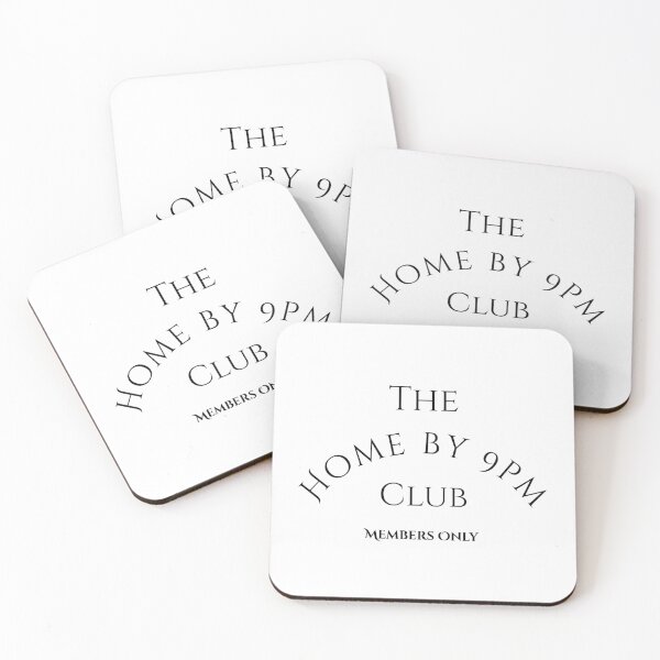 Item preview, Home By 9pm Club designed and sold by Prose & Print.