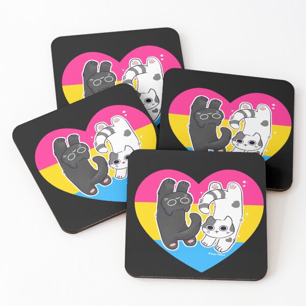 Item preview, Proud Kittens with Pansexual Flag designed and sold by LaSuperBabosa.
