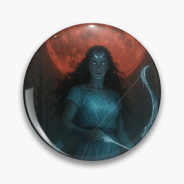 Item preview, Artemis Under the Blood Moon designed and sold by M-Y-T-H.