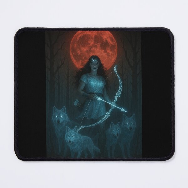 Item preview, Artemis Under the Blood Moon designed and sold by M-Y-T-H.