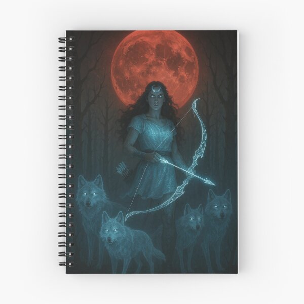 Item preview, Artemis Under the Blood Moon designed and sold by M-Y-T-H.