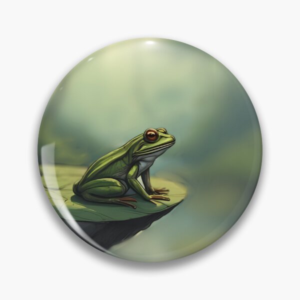 Item preview, Lake Frog Aesthetic – Peaceful Amphibian by the Water designed and sold by Little Vibes co. .