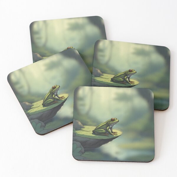 Item preview, Lake Frog Aesthetic – Peaceful Amphibian by the Water designed and sold by Little Vibes co. .