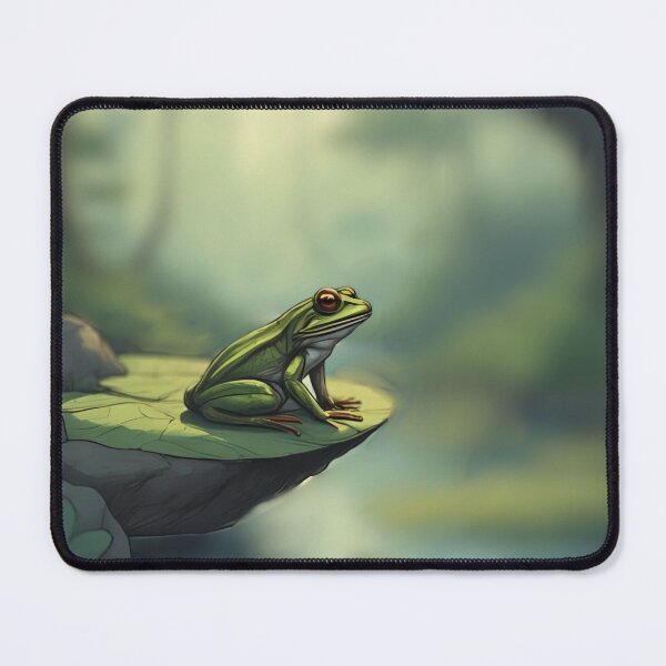 Item preview, Lake Frog Aesthetic – Peaceful Amphibian by the Water designed and sold by Little Vibes co. .