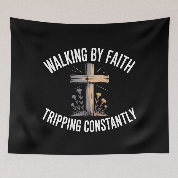Item preview, Walking By Faith Tripping Constantly designed and sold by Redgiant87x.