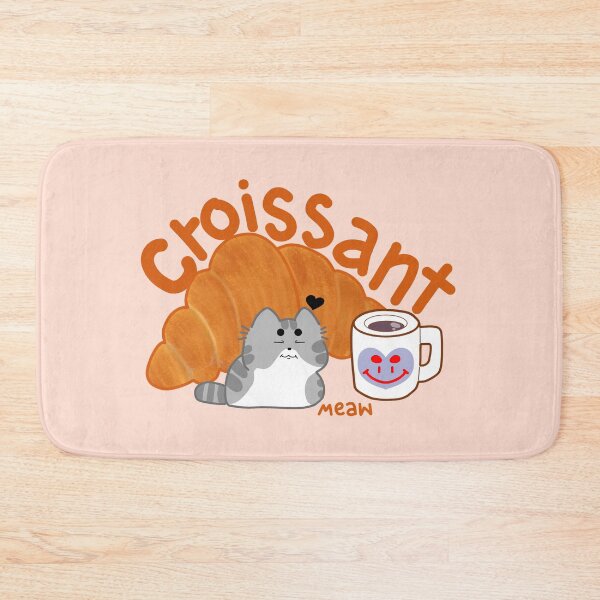 Item preview, Croissant meaw  designed and sold by luvissaya.