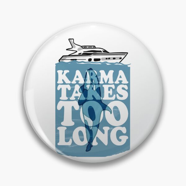 Item preview, karma takes too long designed and sold by miscellominous.