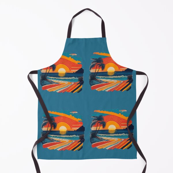 Item preview, Bold style 70s retro sunset relaxing design designed and sold by JumWow.
