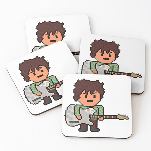 Item preview, Rock Battle Pixel British Awesome Guitar Player designed and sold by gkillerb.