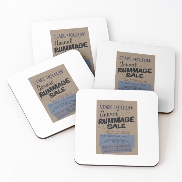 Item preview, Gilmore Girls Annual Rummage Sale poster designed and sold by evereads.