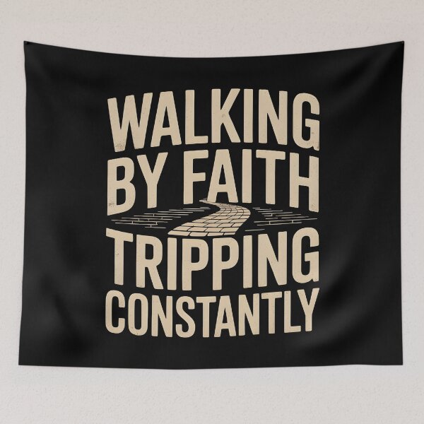 Item preview, Walking By Faith Tripping Constantly designed and sold by Redgiant87x.