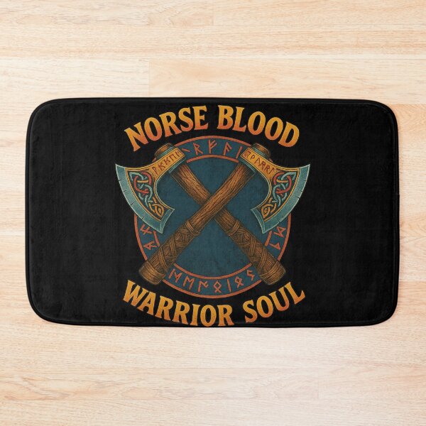 Item preview, Norse Blood Warrior Soul – Viking Axe Rune Design designed and sold by Jawoahl.