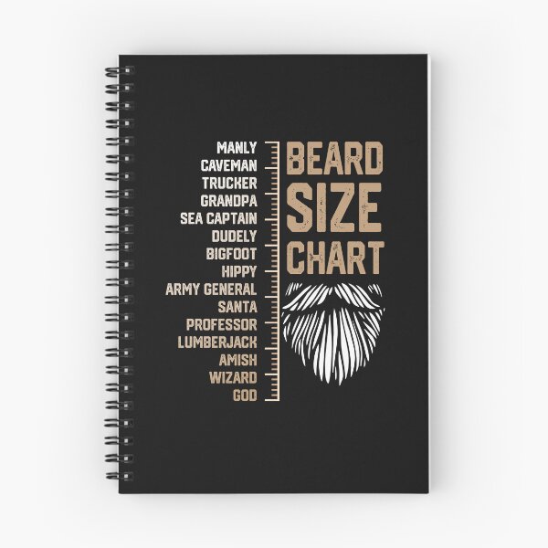 Item preview, Beard Size Chart Funny Bearв Growing Gift  designed and sold by alenaz.
