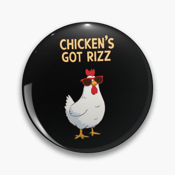 Item preview, Chicken's Got Rizz Design designed and sold by ThunderParrot.