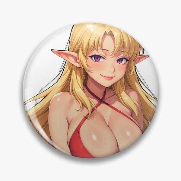 Item preview, Elf Waifu Sticker designed and sold by LivensStickers.