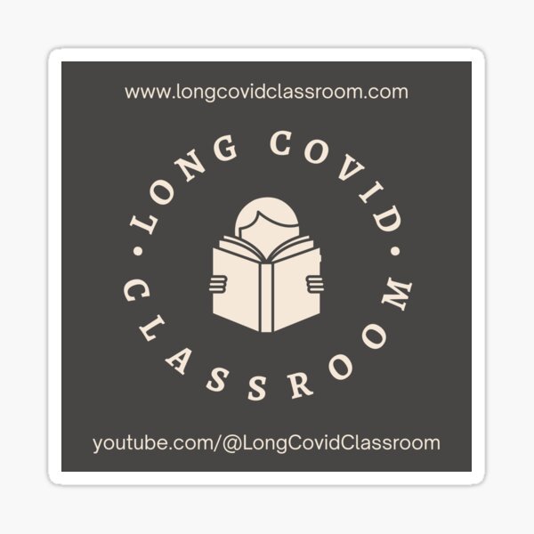 Aperçu de l'œuvre Salle de classe Covid longue durée créée et vendue par LongHaulHumor.