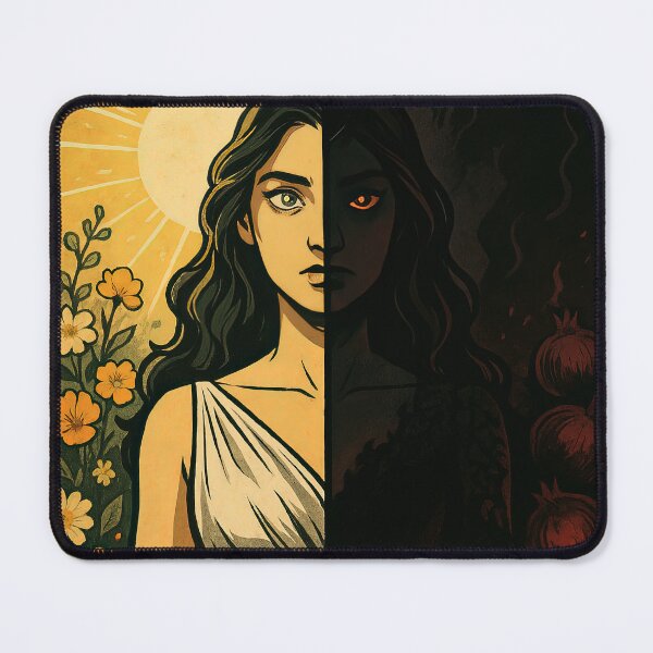 Item preview, Persephone: Goddess of Light and Shadow designed and sold by M-Y-T-H.