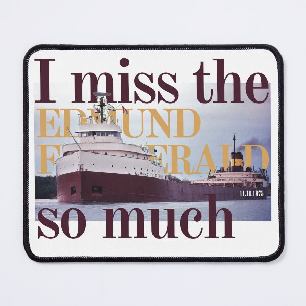 Item preview, Wreck of the Edmund Fitzgerald designed and sold by FleebMerch.