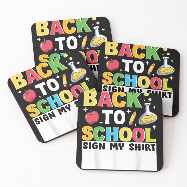 Item preview, Funny Student Teachers Signature Kids Back To School Sign My designed and sold by SakuraPxl.