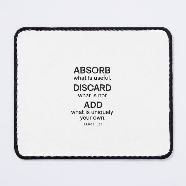 Item preview,  Quote — Absorb What Is Useful Martial Arts Wisdom designed and sold by Echos of wisdom.