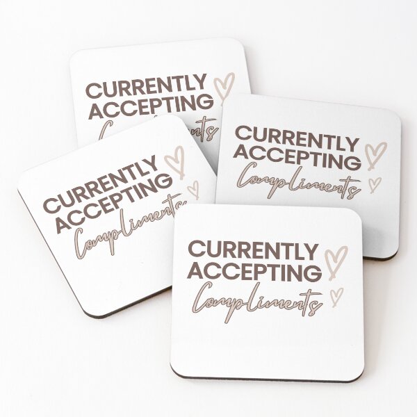 Item preview, Accepting compliments designed and sold by TheBCDesigns.