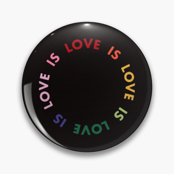 Item preview, love is love designed and sold by Pretty Postcards.