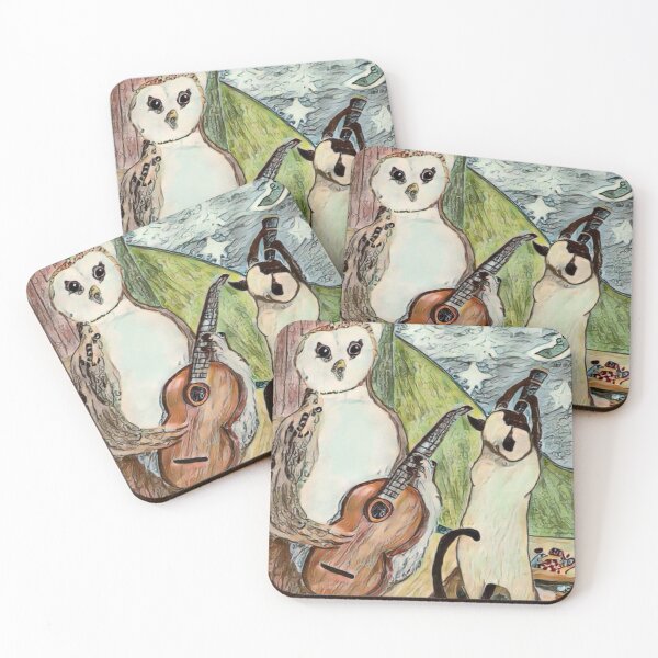 Item preview, Owl Serenades designed and sold by pinkyjainpan.