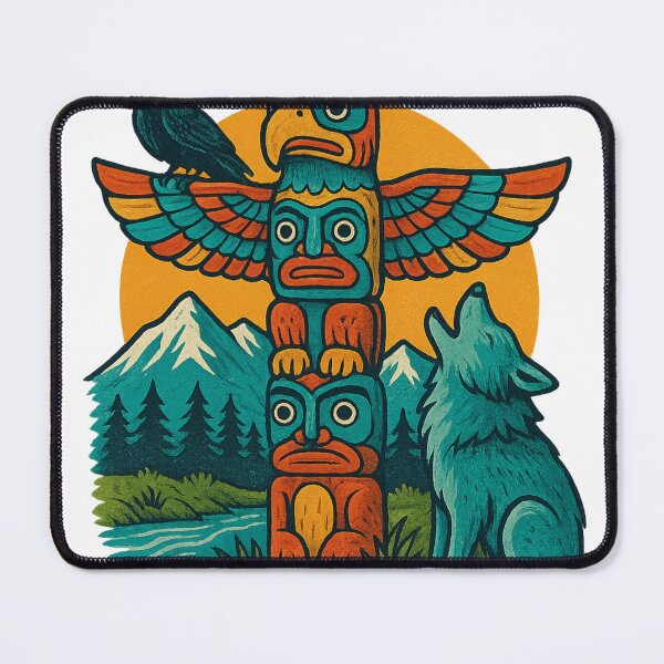 Item preview, Totem Spirit designed and sold by NautilusPrint.